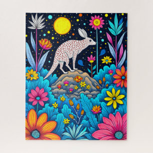 Dreamy Nighttime Forest Jigsaw Puzzle