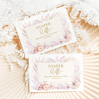 Dreamy Ocean Under the  Sea Baby Diaper Raffle