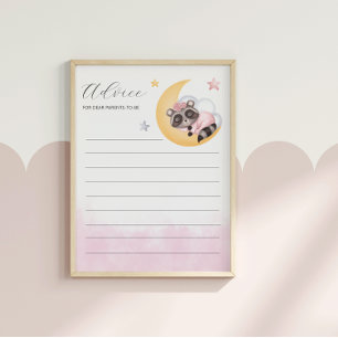 Dreamy Over the Moon Racoon Advice For Baby Game