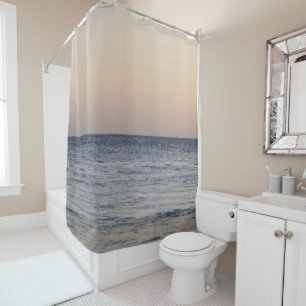 Dreamy Pastel Caribbean Sunset 1 Shower Curtain