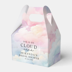 Dreamy Pastel Cloud Nine Bridal Shower  Favour Box