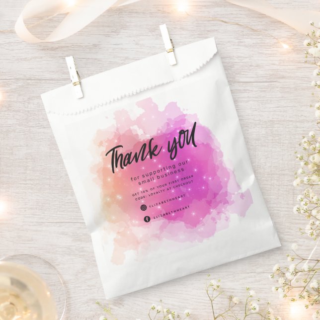 dreamy pastel sky splash business thank you favour bags (Clipped)