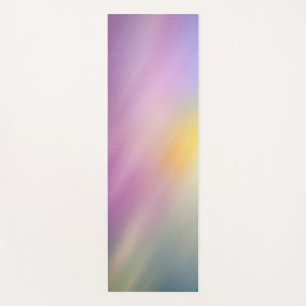Dreamy Pastel Sunrise Gradient Yoga Mat
