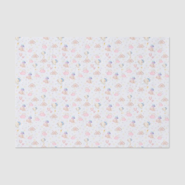Dreamy Pastel Tissue Paper for the perfect Gift (Front)