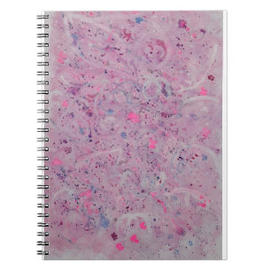 Dreamy Pastel Watercolor Abstract Notebook