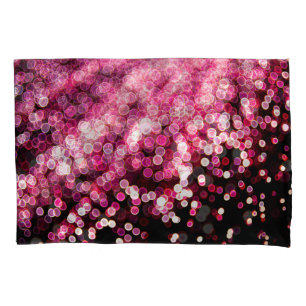 Dreamy Pink: Abstract Light Blur Pillowcase