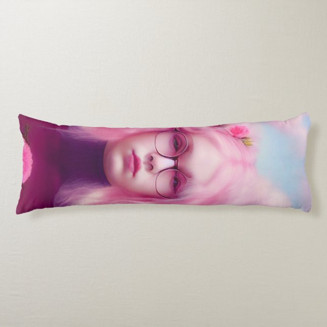 Dreamy Pink Body Cushion (Front)
