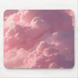 Dreamy Pink Clouds Aesthetic MousepadMousepad Mouse Mat