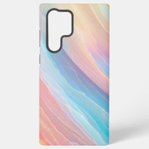 Dreamy Radiance Pastel Flowing Aurora Phone Case