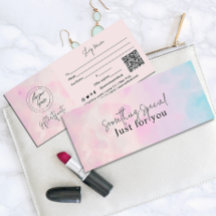 Dreamy Rainbow Unicorn watercolor Gift Card