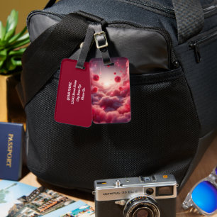 Dreamy Romantic Fantasy Roses Love Luggage Tag