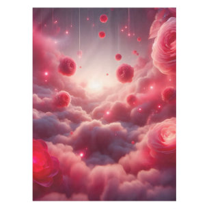 Dreamy Romantic Fantasy Roses Love Tablecloth