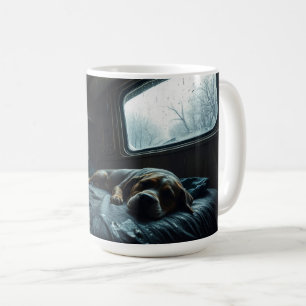 Dreamy RV Dog Nap Coffee Mug