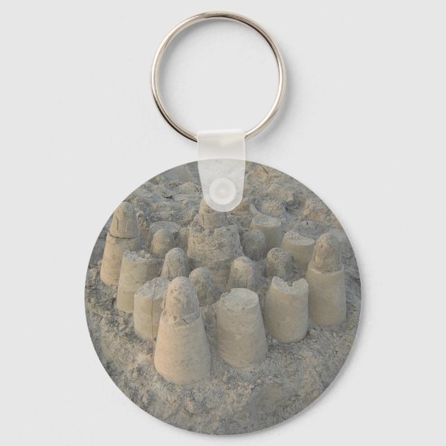 dreamy sandcastle key ring (Front)
