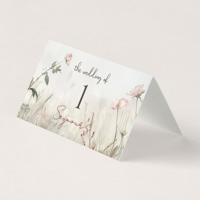 Dreamy Scene of Spring  Flowers (Front)