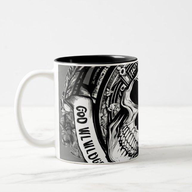 Dreamy Skull Mug (Left)