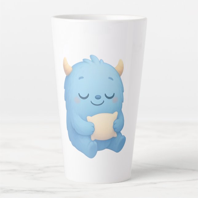 Dreamy Sleep Monster Kids Mug — Sweet Dreams (Front)