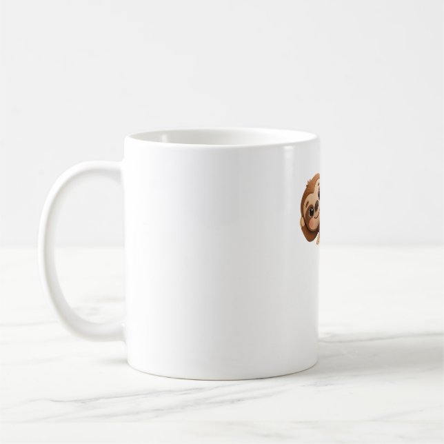 Dreamy Sloth Coffee Mug (Left)