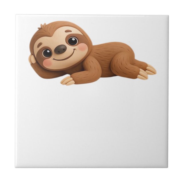 Dreamy Sloth Tile (Front)