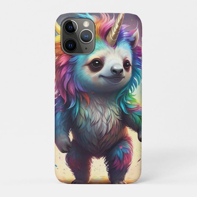 Dreamy Slothicorn: A Rainbow Baby Fantasy, Case-Mate iPhone Case (Back)