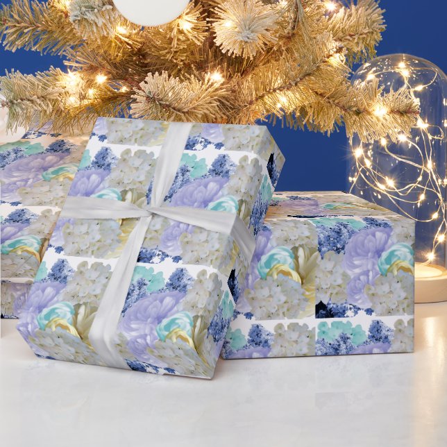 Dreamy Soft Floral Wrapping Paper (Holidays)