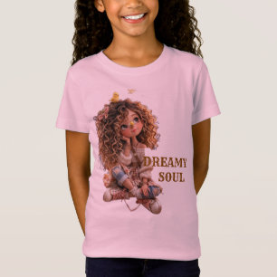 Dreamy Soul Boho Girl - Dreamy Sitting T-Shirt