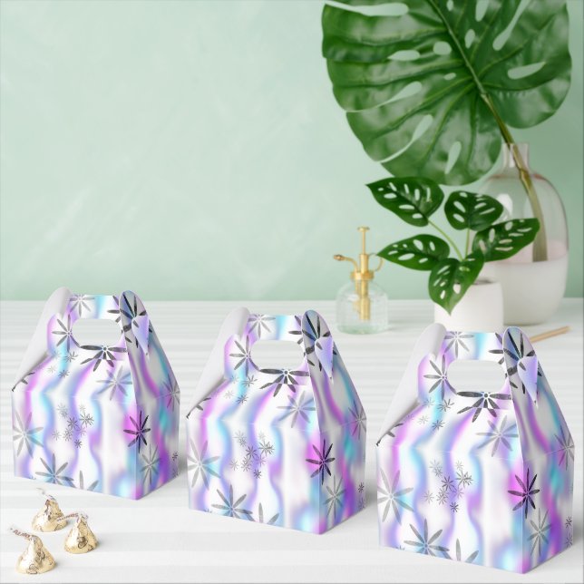 Dreamy Starburst Waves Pattern Favour Box (Multiple)