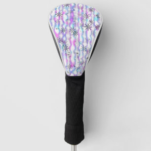 Dreamy Starburst Waves Pattern Golf Head Cover
