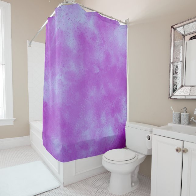 Dreamy Storm Cloud  Shower Curtain (In Situ)