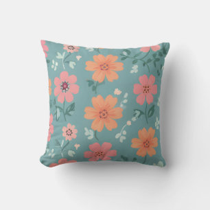 Dreamy Summer Ditsy Floral Cushion