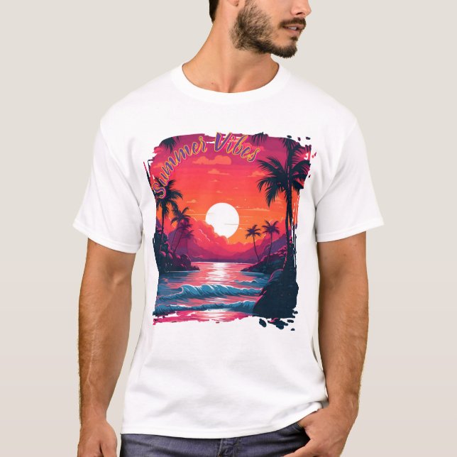 Dreamy Sunset Horizon Shirt (Front)