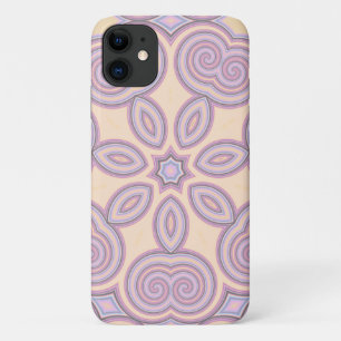 Dreamy Swirls – Pastel Psychedelic Pattern iPhone 11 Case