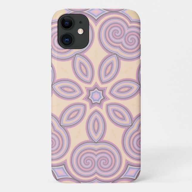 Dreamy Swirls – Pastel Psychedelic Pattern Case-Mate iPhone Case (Back)