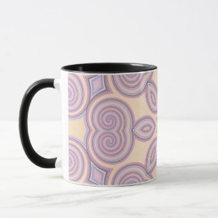 Dreamy Swirls – Pastel Psychedelic Pattern Mug