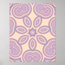 Dreamy Swirls – Pastel Psychedelic Pattern