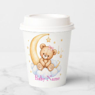 Dreamy Teddy Bear Paper Cups