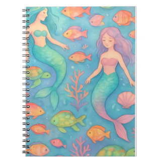 Dreamy Underwater Fantasy Pattern Notebook