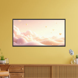 Dreamy Valentine’s Day Romantic Décor Canvas Print