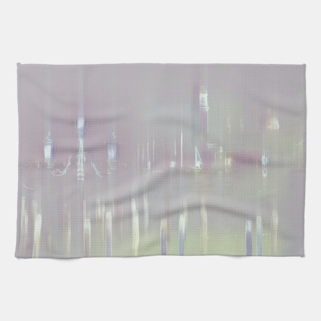 Dreamy Venice Italy Tea Towel (Horizontal)
