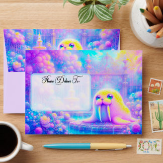 Dreamy Walrus Envelopes