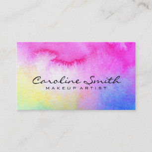 Dreamy Watercolor Business Card