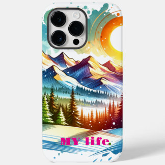 Dreamy Watercolor Sunset,iPhone / iPad case