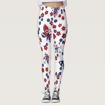 Dreamy Whimsical Butterfly Pattern Yoga Leggings