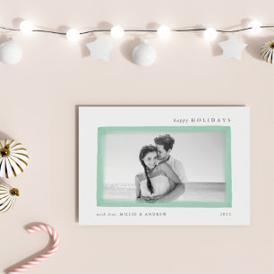 Dreamy Wish Holiday Photo Card   Mint