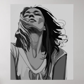 Dreamy Woman Poster