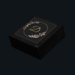 Dreamy Wooden Jewellery Keepsake Box (Customisable<br><div class="desc">A perfect feminine gift box for jewellery and mini gifts. Customise with the name initial of the recipient.</div>