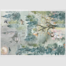 Dreamy Woodland Nursery Tissue Paper