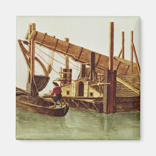 Dredging a canal magnet (Front)