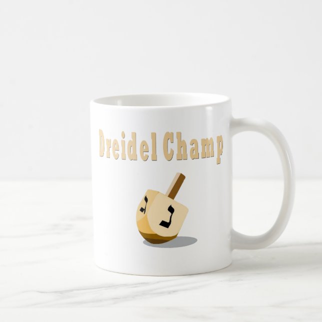 Dreidel Champ Mug (Right)