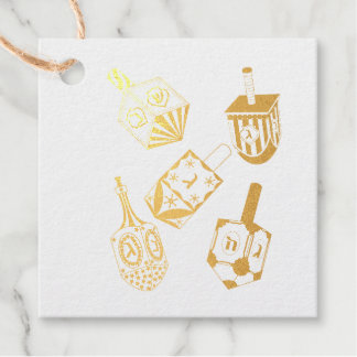 Dreidel, Dreidel, Dreidel  Favour Tags